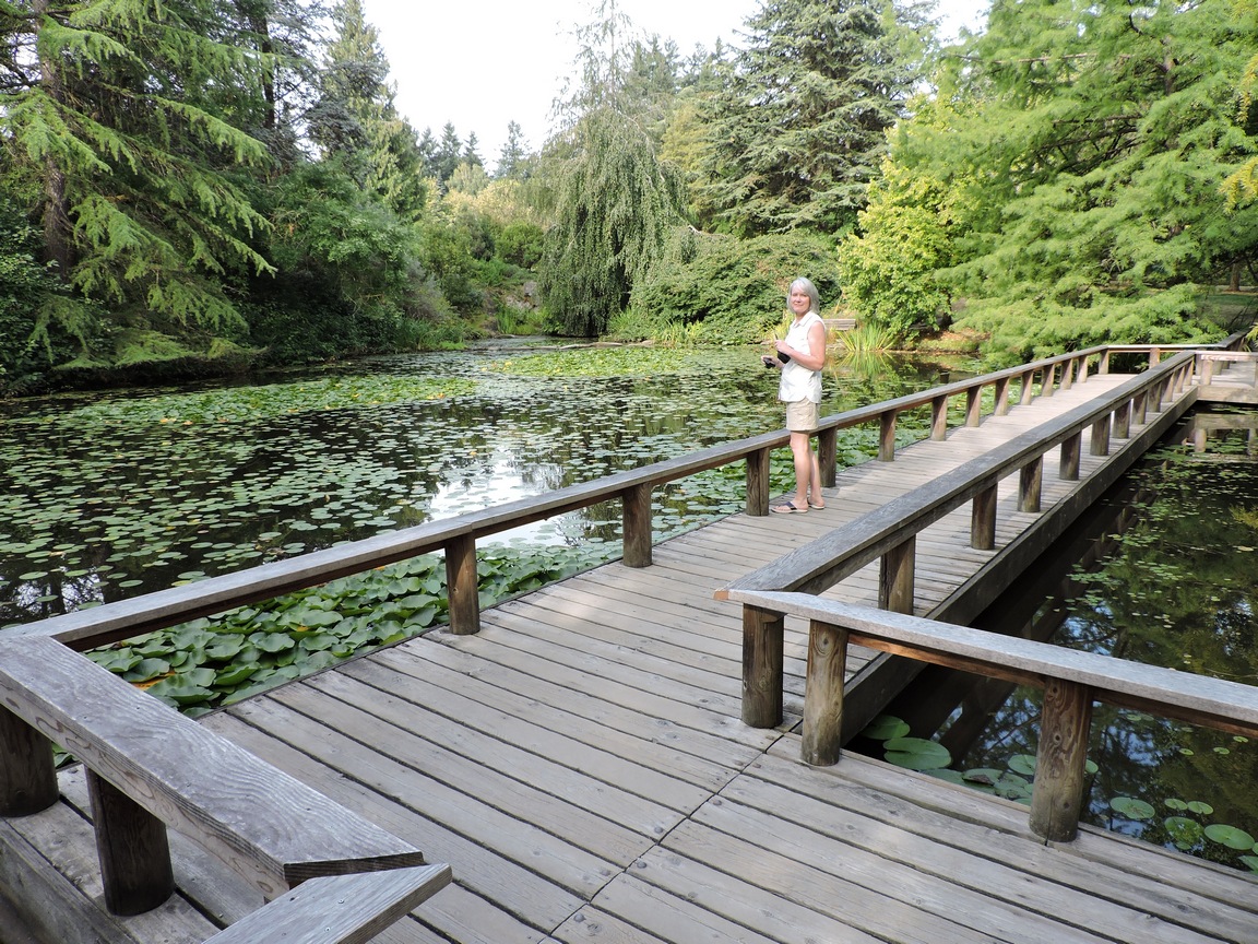 Connie at VanDusen